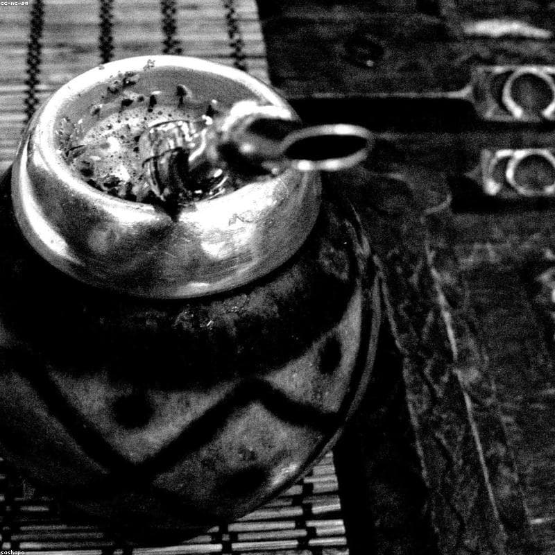 Mate de calabaza curado