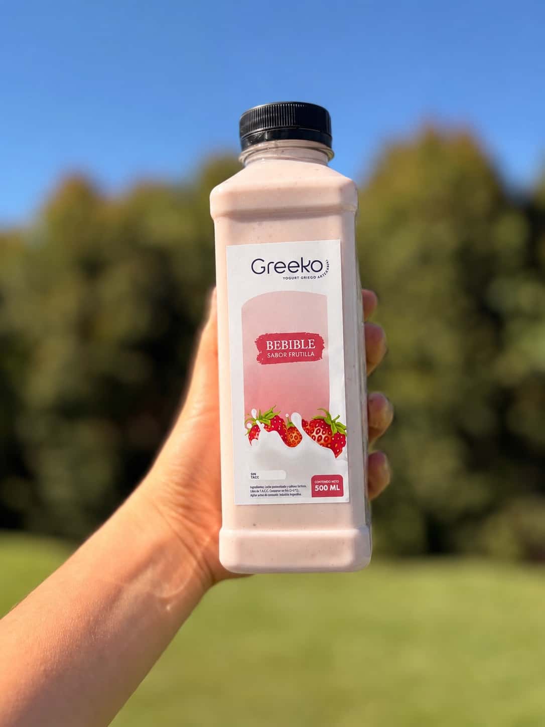 Yogurt Bebible 0.5 lts Sabor Frutilla