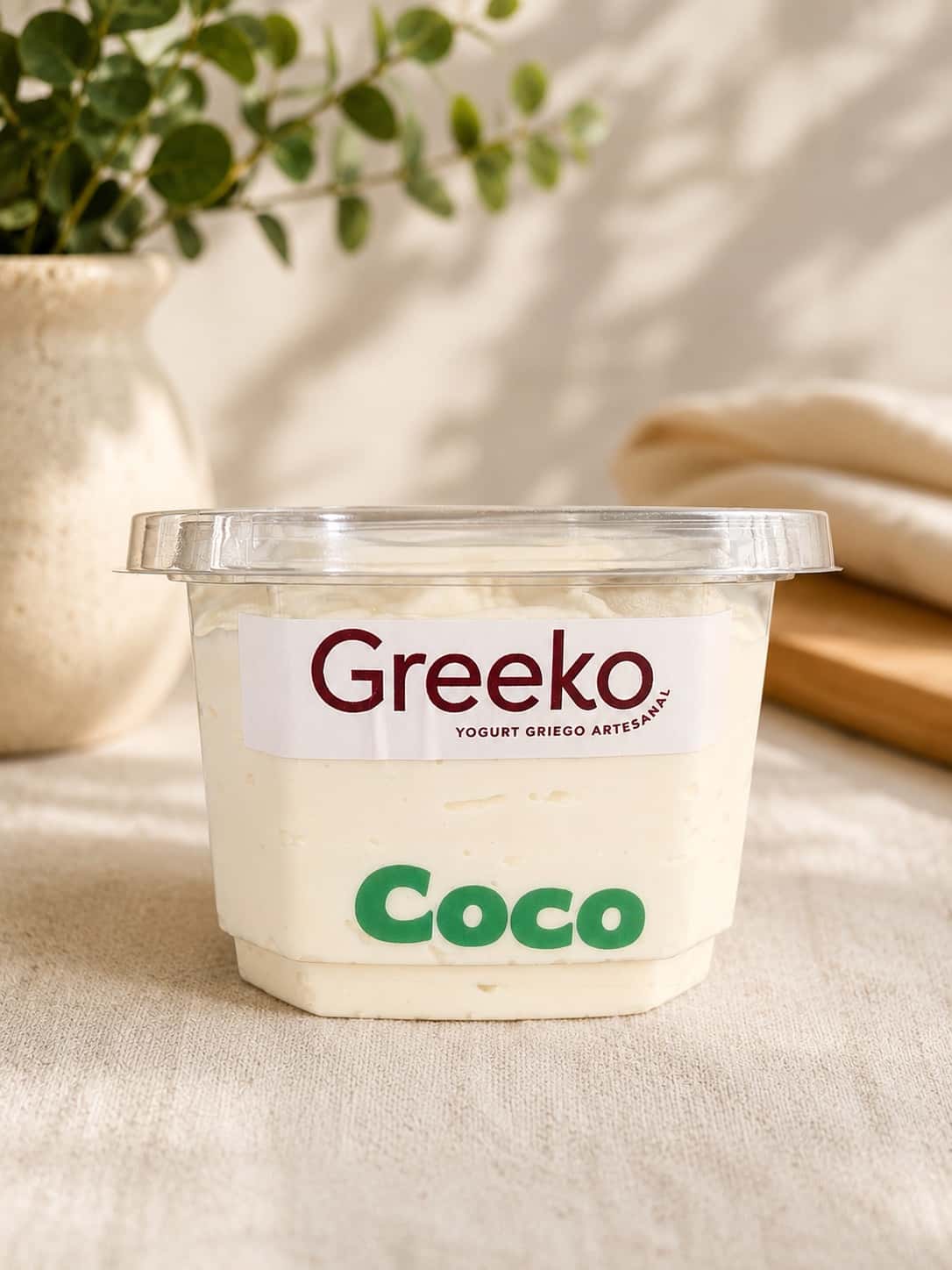 Yogurt griego saborizado coco 500 gr