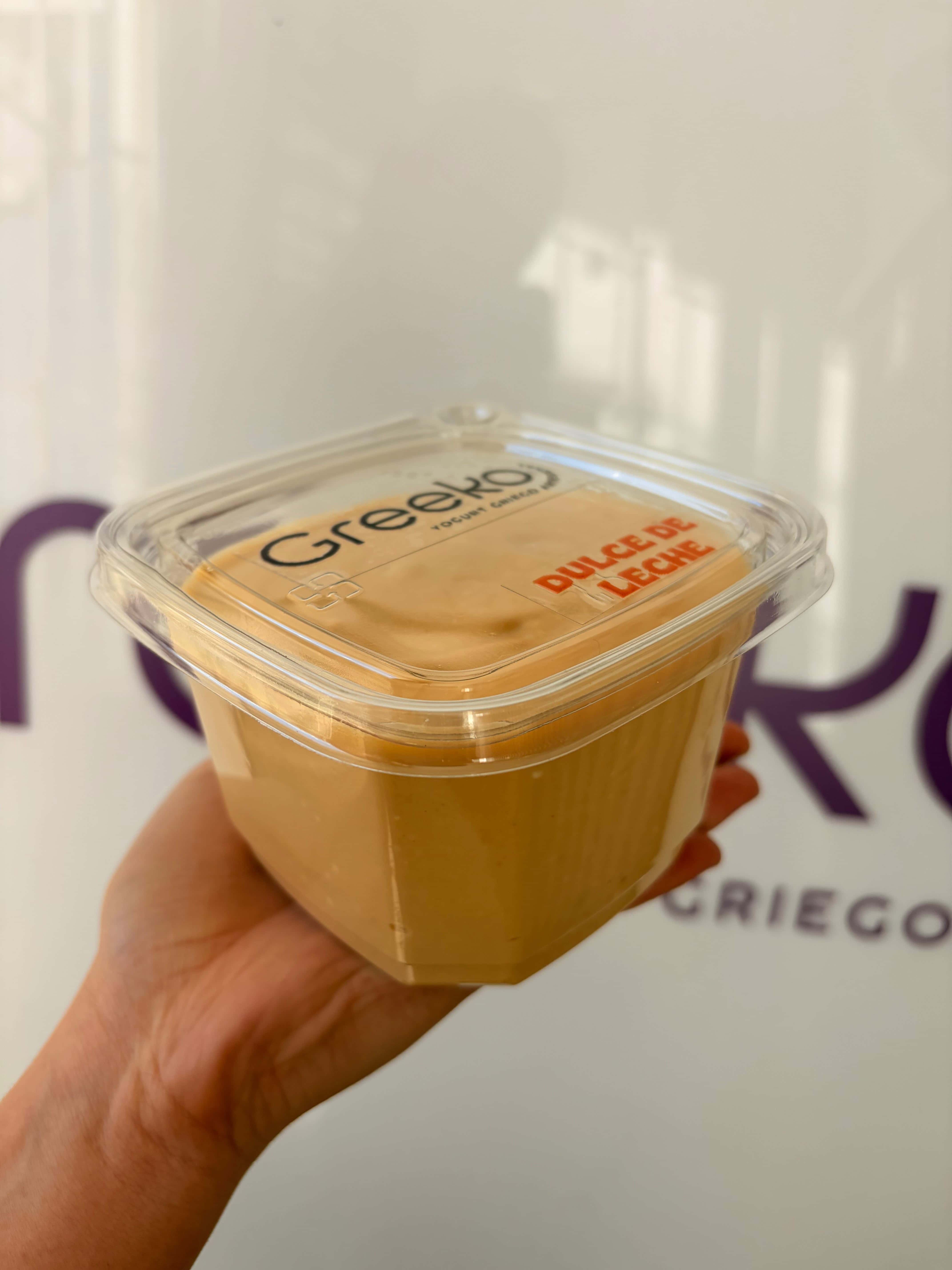 Yogurt Griego Saborizado Dulce de Leche 500g