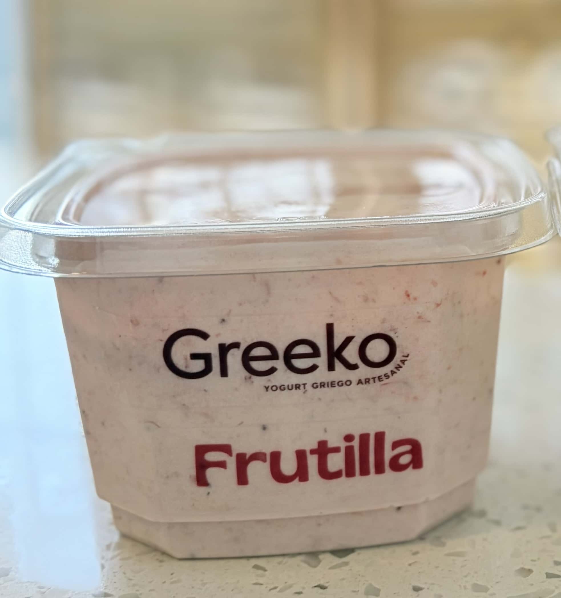 Yogurt Griego Saborizado Frutilla 500g
